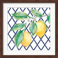 Everyday Chinoiserie Lemons II Fine Art Print