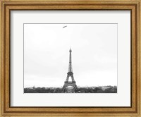 A Birds View of Paris Fine Art Print