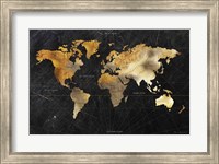 Dramatic World Map Fine Art Print