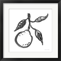 Ink Orange II Fine Art Print