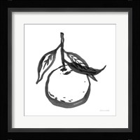 Ink Orange I Framed Print