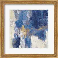 Sparkle Abstract II Blue Fine Art Print