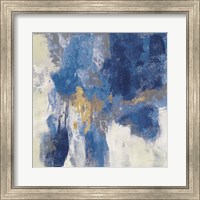 Sparkle Abstract II Blue Fine Art Print