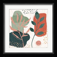 Abstract Blossom V Framed Print