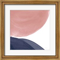 Pools of Navy Pink II Fine Art Print