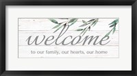 Welcome To Our Family Fine Art Print