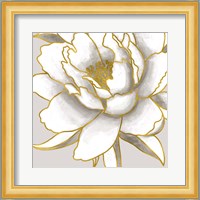 Gold Peony II Fine Art Print