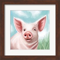 Farmhouse Pig Fine Art Print