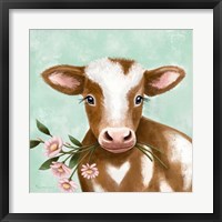 Farmhouse Cow II Fine Art Print