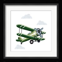 Green Plane Fine Art Print