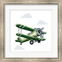 Green Plane Fine Art Print