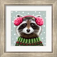 Cute Raccoon Fine Art Print