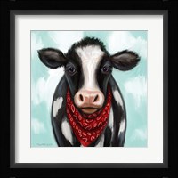 Cow Boy Framed Print