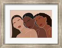 Three Women Fine Art Print