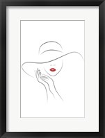 Hat Couture Framed Print