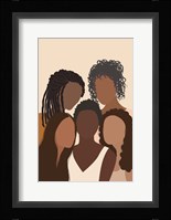 Five Females Fine Art Print