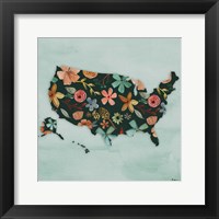 Floral America III Fine Art Print
