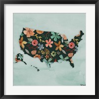 Floral America III Fine Art Print