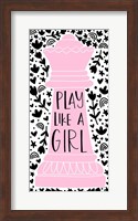 Play Like a Girl II Fine Art Print