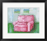 Pink Chair Fine Art Print