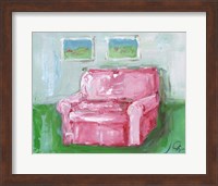 Pink Chair Fine Art Print