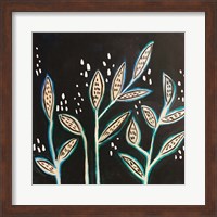 Leaves on Black Fine Art Print