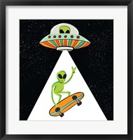 UFO Alien Fine Art Print