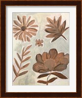 Brown Flowers Fine Art Print