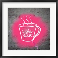 Coffee First Fine Art Print