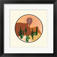 Hot Air Desert Fine Art Print