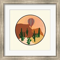 Hot Air Desert Fine Art Print