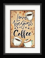 Love Begins Fine Art Print