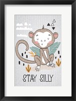 Stay Silly Framed Print