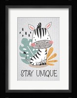 Stay Unique Framed Print