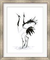 Dancing Bird Pair II Fine Art Print