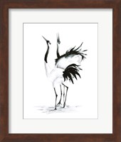Dancing Bird Pair II Fine Art Print