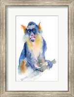 Blue Monkey Fine Art Print