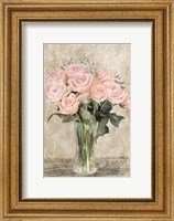 Pink Rose Vase Fine Art Print