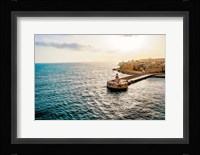 Lighthouse Village Fine Art Print