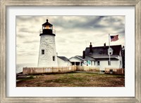 American Harbor Lighthouse Fine Art Print