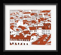 Mid Town View Fine Art Print