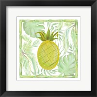 Tropical Pineapple I Framed Print