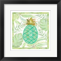 Tropical Pineapple II Framed Print