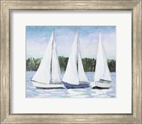 White Sails Fine Art Print