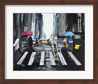 NYC in the Rain Fine Art Print