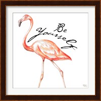 Be Different Flamingo II Fine Art Print