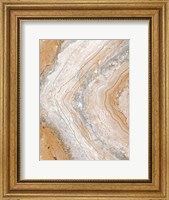 Cool Earth Marble Abstract Fine Art Print