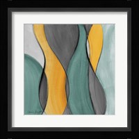 Coalescence in Gray I Framed Print