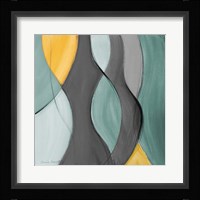 Coalescence in Gray II Framed Print