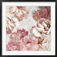 Florals in Pink and Cream Fine Art Print